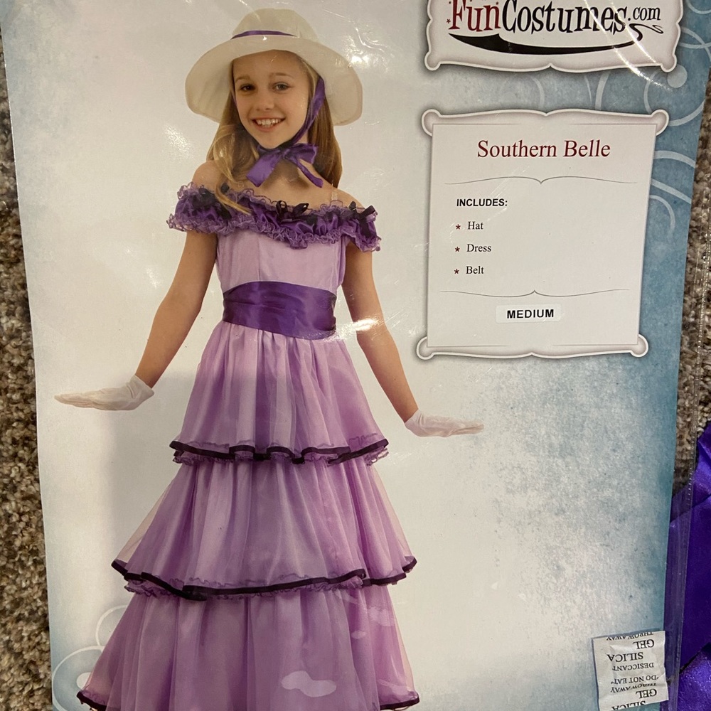 Southern Belle girls Halloween costume